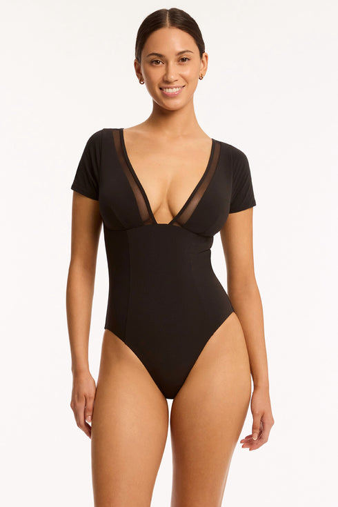 Sea Level Eclipse Sslv Plunge One Piece